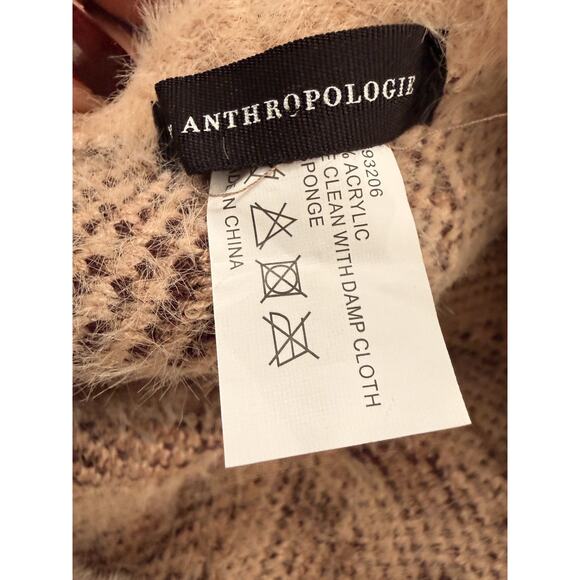 Anthropologie Elsie Leopard Cheetah Beret NWOT Beige Tan O/S - Picture 3 of 9